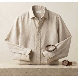 chemise lin premium